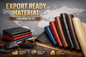 PU Leather Exporter India | Export Quality Vegan & PVC Leather Manufacturer