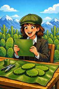 Cactus leather in india