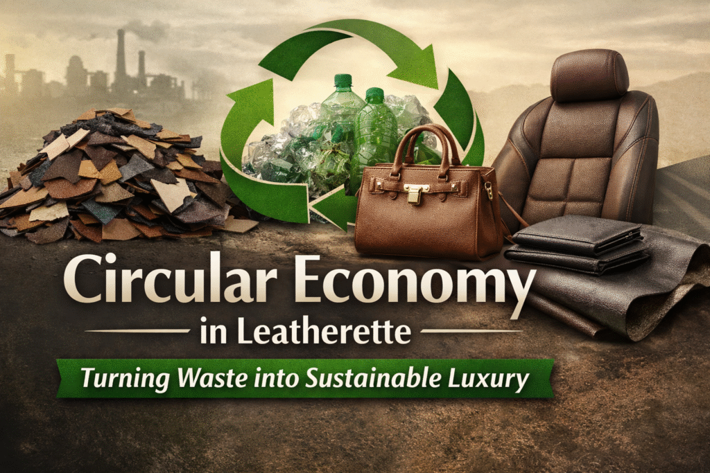 Circular Economy in Leatherette: Turning Waste into Sustainable Luxury