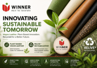 Plant-based leather developed by Winner Nippon