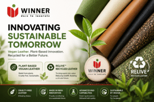 Winner Nippon: Leading Innovation in Vegan Leather and Recycled Leather in India Plant-based leather developed by Winner Nippon