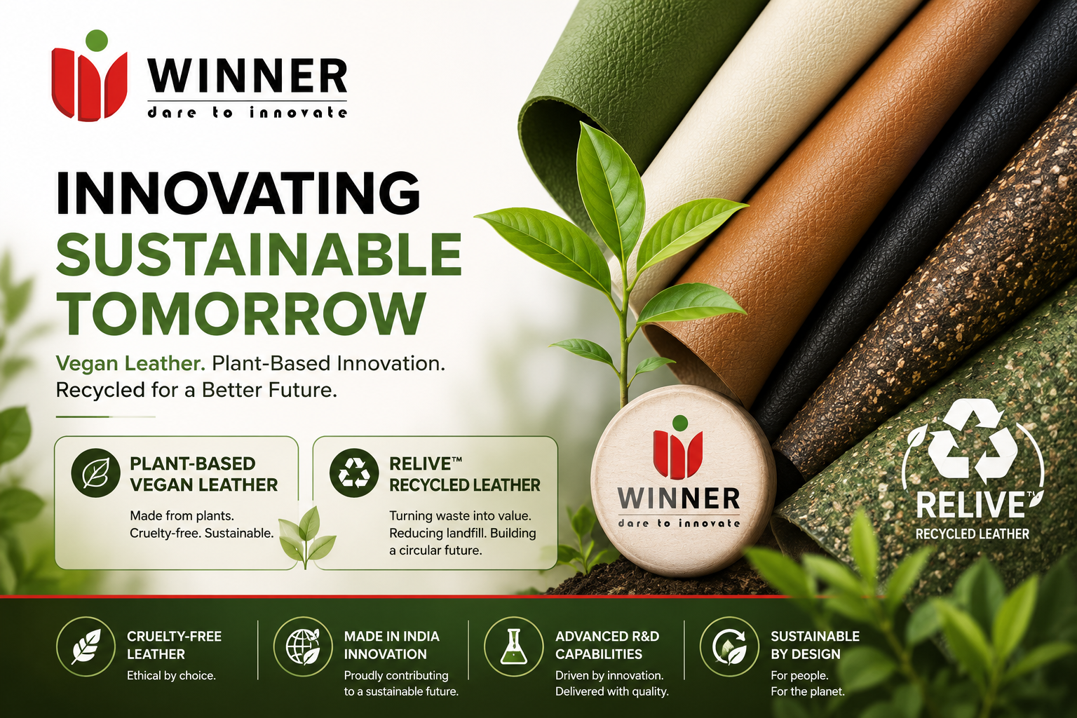Winner Nippon: Revolutionizing Sustainable Fashion with Made-in-India Vegan & Recycled Leather Innovation